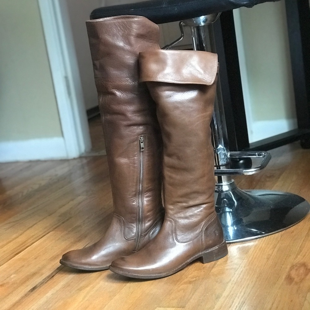 Frye Shirley OTK riding boots